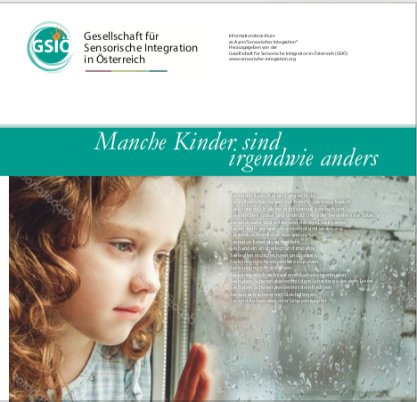 Informationsbroschüre "Manche Kinder sind irgendwie anders..."