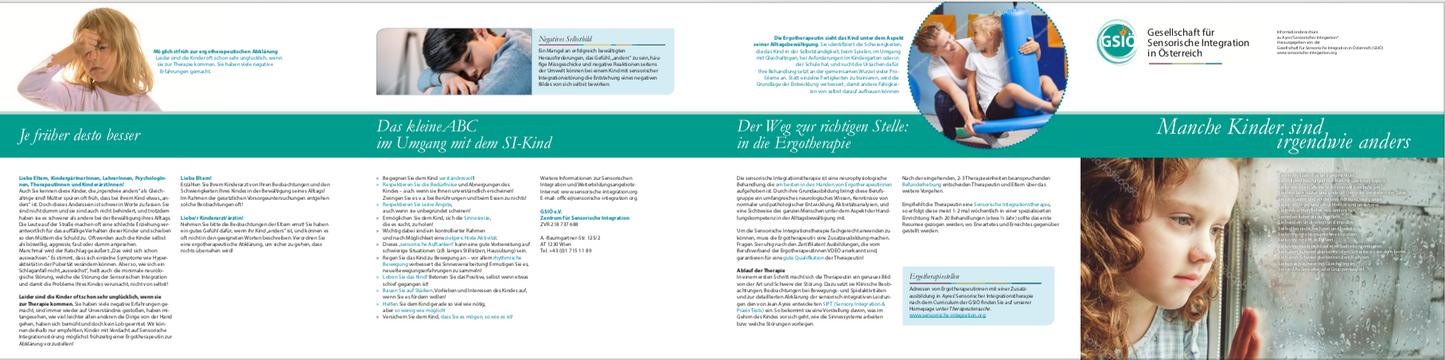 Informationsbroschüre "Manche Kinder sind irgendwie anders..."