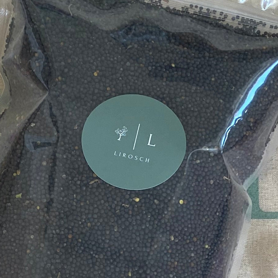 Bio Rapssamen im Beutel